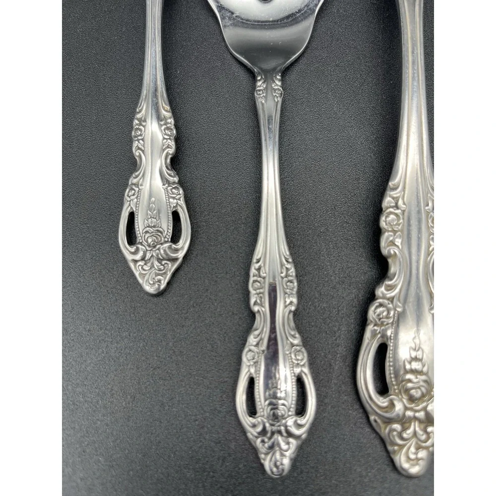 Brahms 7 Piece Hostess Set Stainless By Oneida Silver